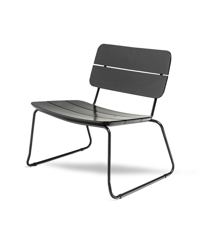 ELOKUU-lounge-tuoli mänty musta
