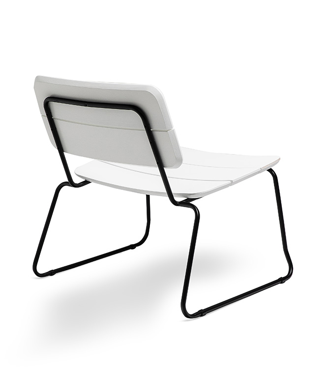 ELOKUU-lounge-tuoli valkoinen