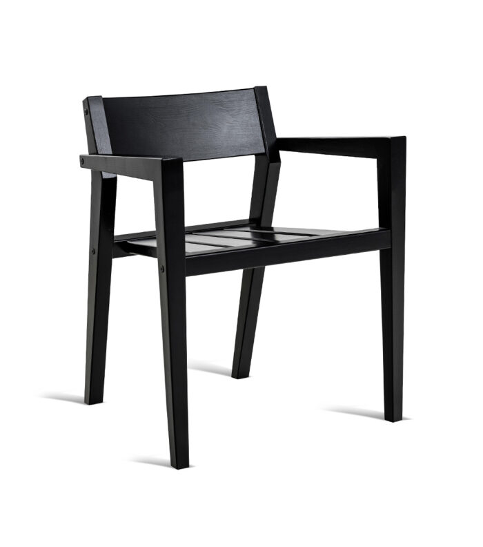 LAITURI-tuoli, musta